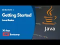 Session 1 Getting Started KickStart Core JAVA with Tathastu