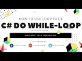 C Do While Loop in Lecture-16