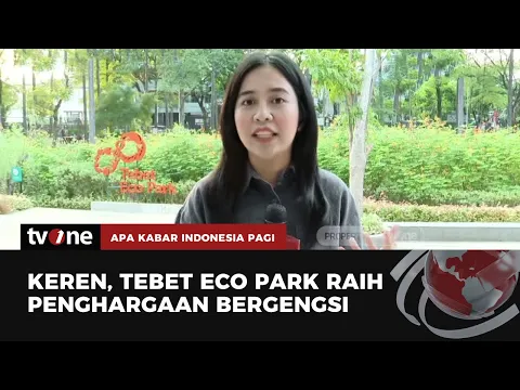 Tebet Eco Park Raih "President Design Award Singapore"