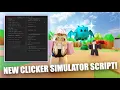 NEW UPDATE New Clicker Simulator OP Script Autoclick Auto Rebirth Free Gamepasses