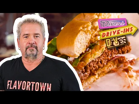 Guy Finds a BIG Burger in Kentucky! 🍔🔥 Diners, Drive-Ins and Dives | Food Network