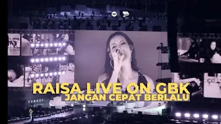Download RAISA - JANGAN CEPAT BERLALU (Disurprise Anaknya Raisa, Zalina!) #LivePerformance MP3