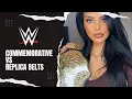 WWE Commemorative vs Replica Belts
