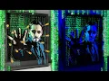 The Matrix 4 Resurrections Artwork 3D Wall Art Glow in Blacklight Fan Art