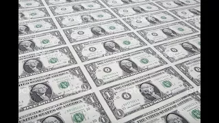 RARE UNCUT SHEET OF 1 BILLS