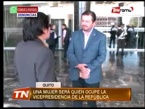 Una mujer será quien ocupe la vicepresidencia de la república