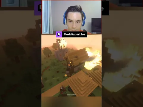 Большой Взрыв в Minecraft! 😱 #shorts #marksuper #майнкрафт
