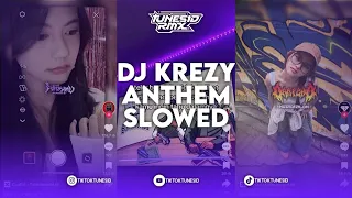 dj krezy anthem versi slowed sound sidik kane remix by fahmyafay