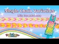 Single Chain Variation AutoLoom Tutorial Rainbow Loom Bracelet Tutorial Beginner Level