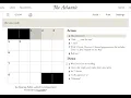 The Atlantic Crossword 2026