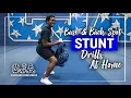 Base Back Spot Stunt Drills At Home
