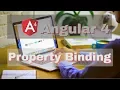 Property Binding in Angular 4 Part 14