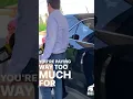 Rep Steil was talking to voters at a gas pump in Beloit WI