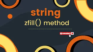 RK zfill string method in python