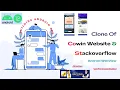 How to Build clone of cowin and stack overflow website in android
