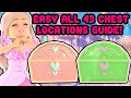 EASY ALL 43 Chest Locations In Royale High Guide Starting Over Episode 2