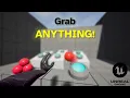 Grab Anything Using PHYSICS Unreal Engine 5 Tutorial