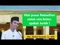 Lagu Niat puasa Ramadhan satu bulan, apakah boleh ? | Ust. Abdul Somad, Lc. MA