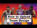 How to Upload Team Design Image in NBA 2K23