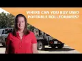 Where Can You Buy Used Portable Rollformers for Metal Roofs Gutters