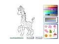 Giraffe Coloring Pages For Kids - Giraffe Coloring Pages