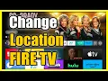 How to Change Region Country on Amazon Fire TV Fast Tutorial