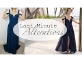 Prom Dress Alterations Quick Fixes