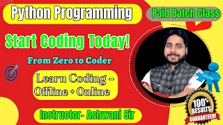 Bitwise Operator in Python Python Programming Coding with Ashwani Sir