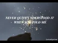 Christopher- Moments ( Lyrics)