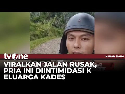 Konten Kreator Viralkan Jalan Rusak di Kampungnya Berujung Diintimidasi Keluarga Kades