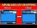 Cara menjalankan Aplikasi Lan Chatting Client - Server menggunakan Vb 6 0 Part lIl
