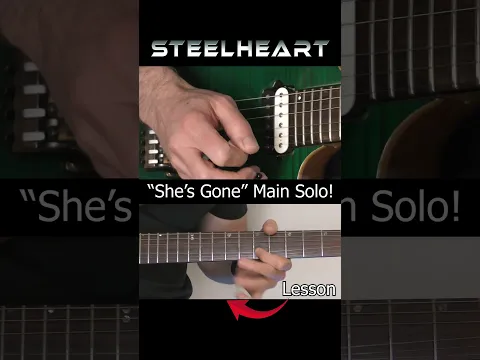 Killer Main Solo from "She's Gone" by Steelheart!