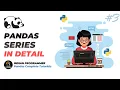Python Pandas Tutorial 03 - Pandas Series In Detail Indian Programmer