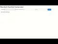 Random Number Generator - Demo Python Flask Application