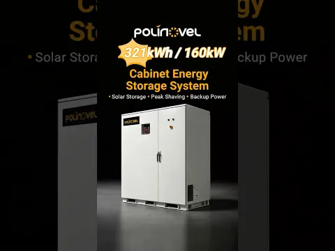 321kWh 160KW Outdoor Cabinet C&I Energy Storage System | Polinovel