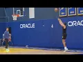 Footage of Jordan Poole at practice after Draymond Green physical altercation