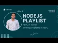 Node Js Complete REPL Read Evaluate Print Loop in Node Js