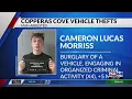 Copperas Cove PD arrests one while investigating car thefts and burglaries