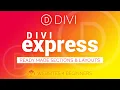 Divi Express Layouts Sections