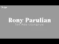 Rony Parulian - Tak Ada Ujungnya (lirik lagu)