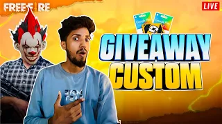 FREE FIRE LIVE CUSTOM ROOM GIVEAWAY | FF LIVE TEAM CODE DIAMONDS | FF LIVE DIAMONDS | MrDEVIL FF