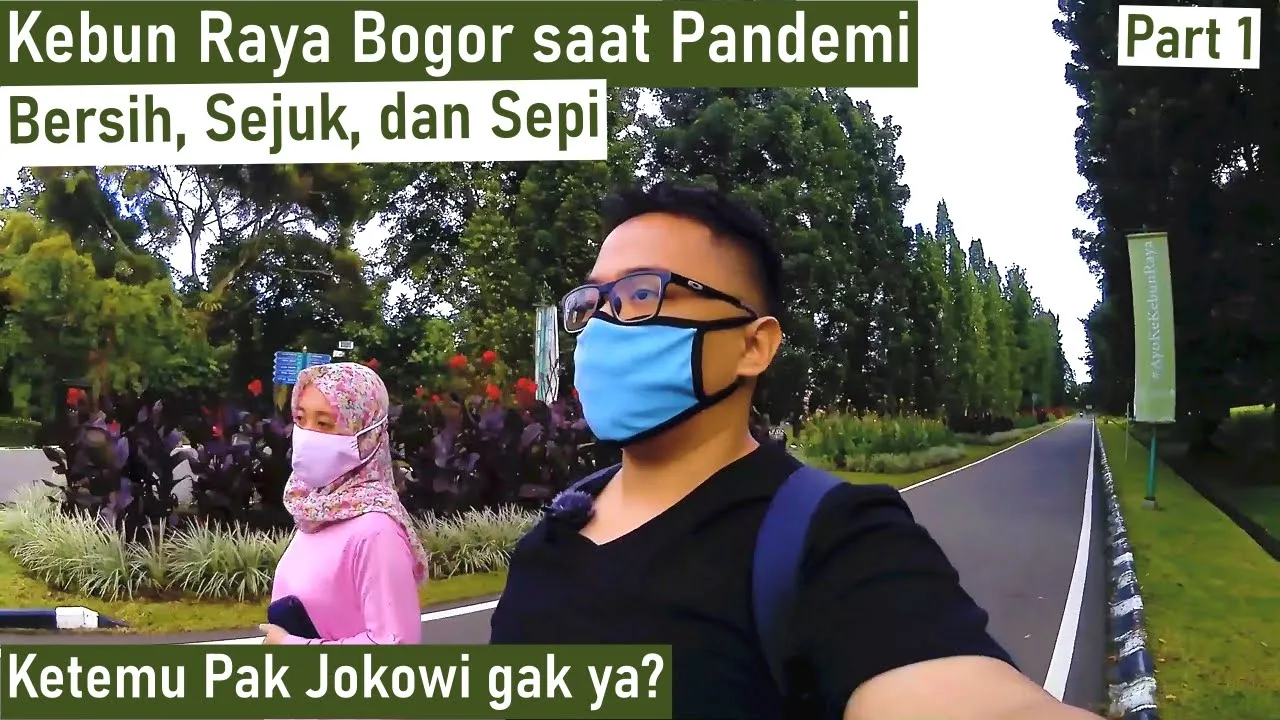 Tempat wisata dekat stasiun || kebun raya bogor