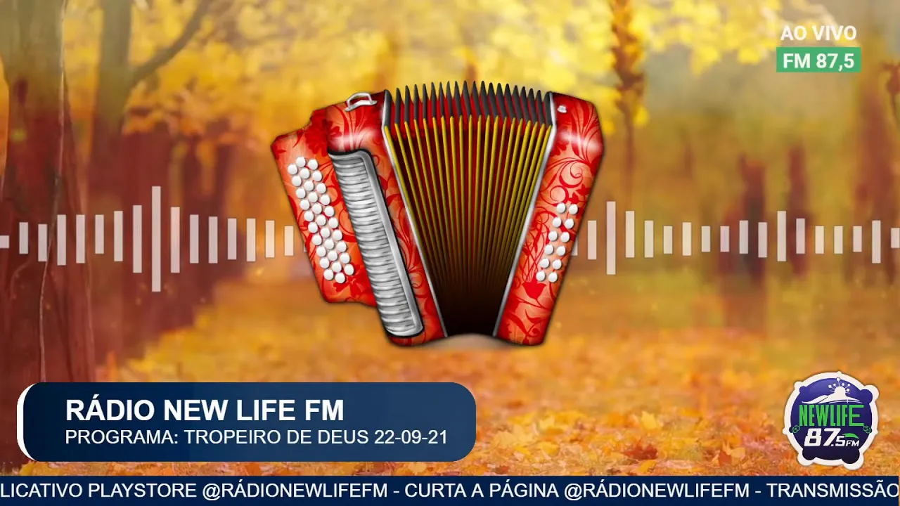 ???? RÁDIO NEW LIFE FM - PROGRAMA TROPEIRO DE DEUS ???? AO VIVO!