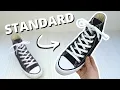 HOW TO LACE CONVERSE STANDARD Way