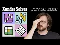 NOT MY FINEST WORK - June 26th 2026 NYT Daily Puzzles Connections Strands Wordle Pips