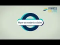 Frances Online How to restart a UI claim