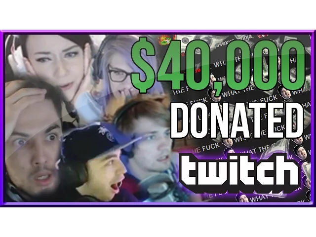 iNexus_Ninja DONATING 40000 $ TO TWITCH STREAMERS