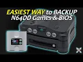 How To Back Up Your N64 Disc Drive N64DD Games And BIOS