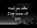 BTS Would You Rather 18 Dirty Version