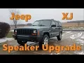 Jeep Cherokee XJ Speaker Upgrade and Replacement